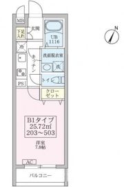 リブレスト篠崎の間取り画像