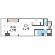 グランルクレ新大阪の間取り画像