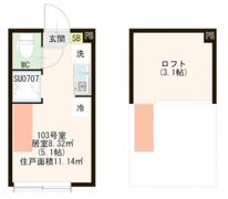 ハーモニーテラス上板橋IIの間取り画像