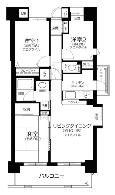 間取図