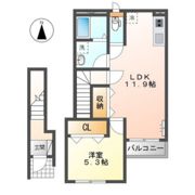 アルフォート中央の間取り画像