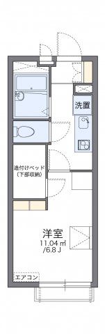 レオパレスマドレーヌの間取り画像