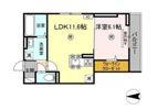 タウン清心の間取り画像