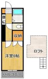 AC城野の間取り画像