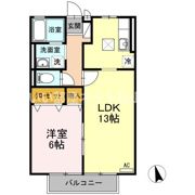 ローズハイツ Cの間取り画像