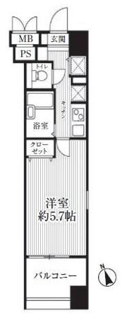 HF南麻布レジデンスの間取り画像