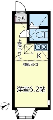 ユナイト上星川ボナパルトの間取り画像