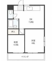 パストラル向井町の間取り画像