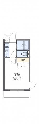 レオパレス西宮北弐番館の間取り画像