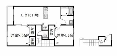 リーベⅠの間取り画像