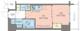プレジオ日暮通の間取り画像
