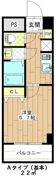 ドミニアムパレス東洋の間取り画像