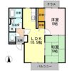 スバル飯泉の間取り画像