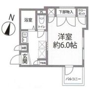 コーポアスナロの間取り画像