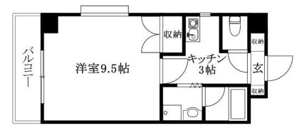 ロイヤルアットハイツの間取り画像