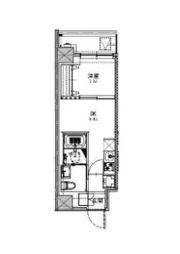 S-RESIDENCE両国sereaの間取り画像