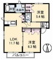グランドメゾン片島 A棟の間取り画像