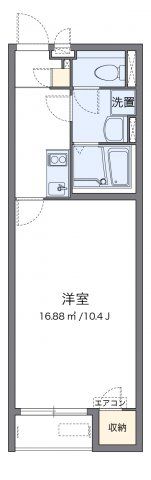 クレイノCIELの間取り画像