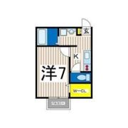 田浦4アパートの間取り画像