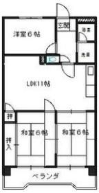 コーポナリタの間取り画像