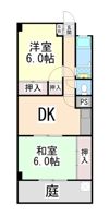 薬師グリーンハイツの間取り画像