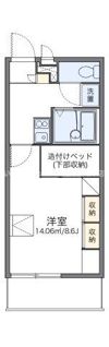 レオパレススカイの間取り画像