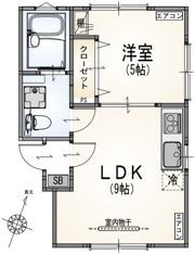 サンライズ志村三丁目Ⅱの間取り画像