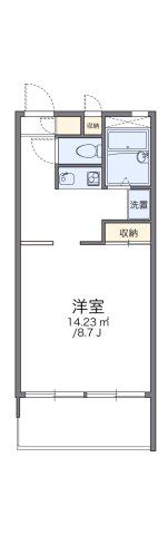 レオパレスフォーリスの間取り画像