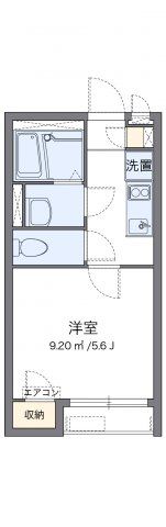 クレイノ市谷台町の間取り画像