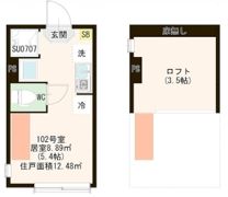 ハーモニーテラス板橋宮本町の間取り画像
