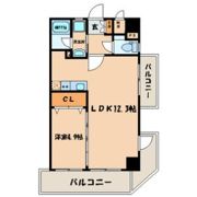 愛暮利伊フォーチュン北湊Ⅰの間取り画像