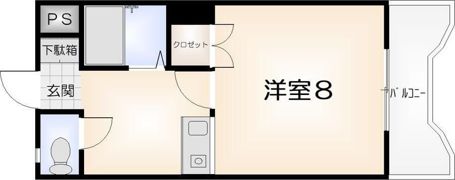 ヴィゴラス壱番館の間取り画像