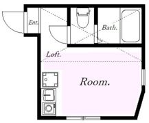 ユナイト 上星川バーゼルの間取り画像