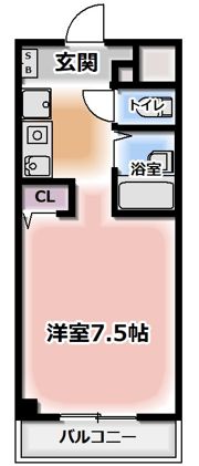 ハイウッズナガタの間取り画像