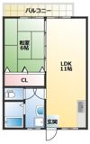 テラスハイツの間取り画像