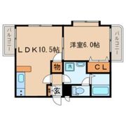上高田フラッツの間取り画像
