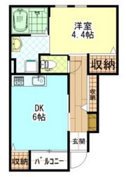 アムール雅の間取り画像