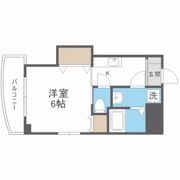 マロット天神橋の間取り画像