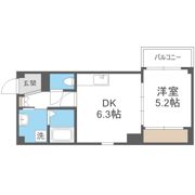 GARDENIA天王寺南の間取り画像