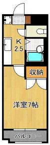 シャトレ徳力の間取り画像