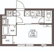 PRATIQUE Yoyogiの間取り画像