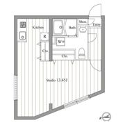 ZESTY東新宿の間取り画像