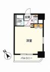 ビッグヴァンステイツ伊勢佐木町の間取り画像