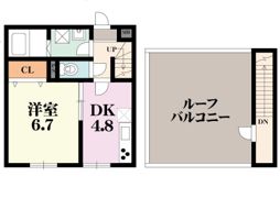 オリエントシティ戎之町東の間取り画像