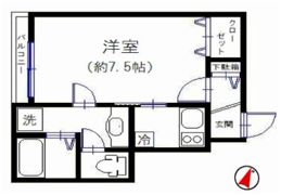 カーサ・フィオーレの間取り画像