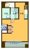CREST六本木Ⅱの間取り画像