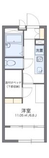 レオパレスエスペランサ横須賀の間取り画像