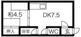 第2サンタモニカの間取り画像