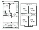堀溝3丁目貸家の間取り画像