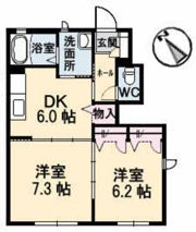 ファミール・メゾンの間取り画像